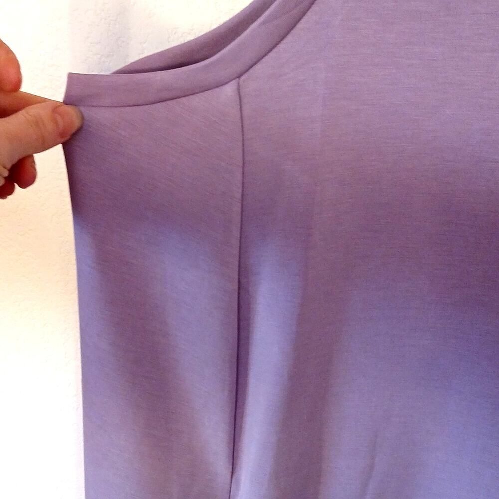 Ododos Lavender Athletic Dress Kangaroo Pocket New - Picture 6 of 6
